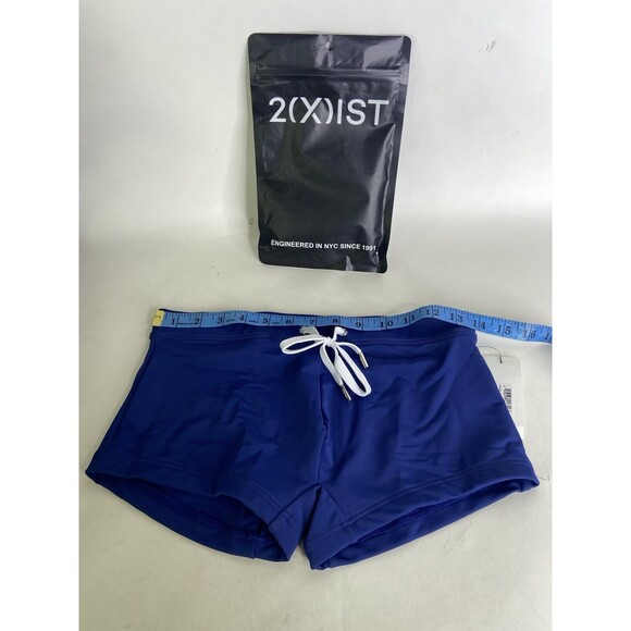 2XIST Essentials Cabo Swim Trunks Swimwear Bottoms Sodalite Blue Mens Size S - Picture 3 of 6